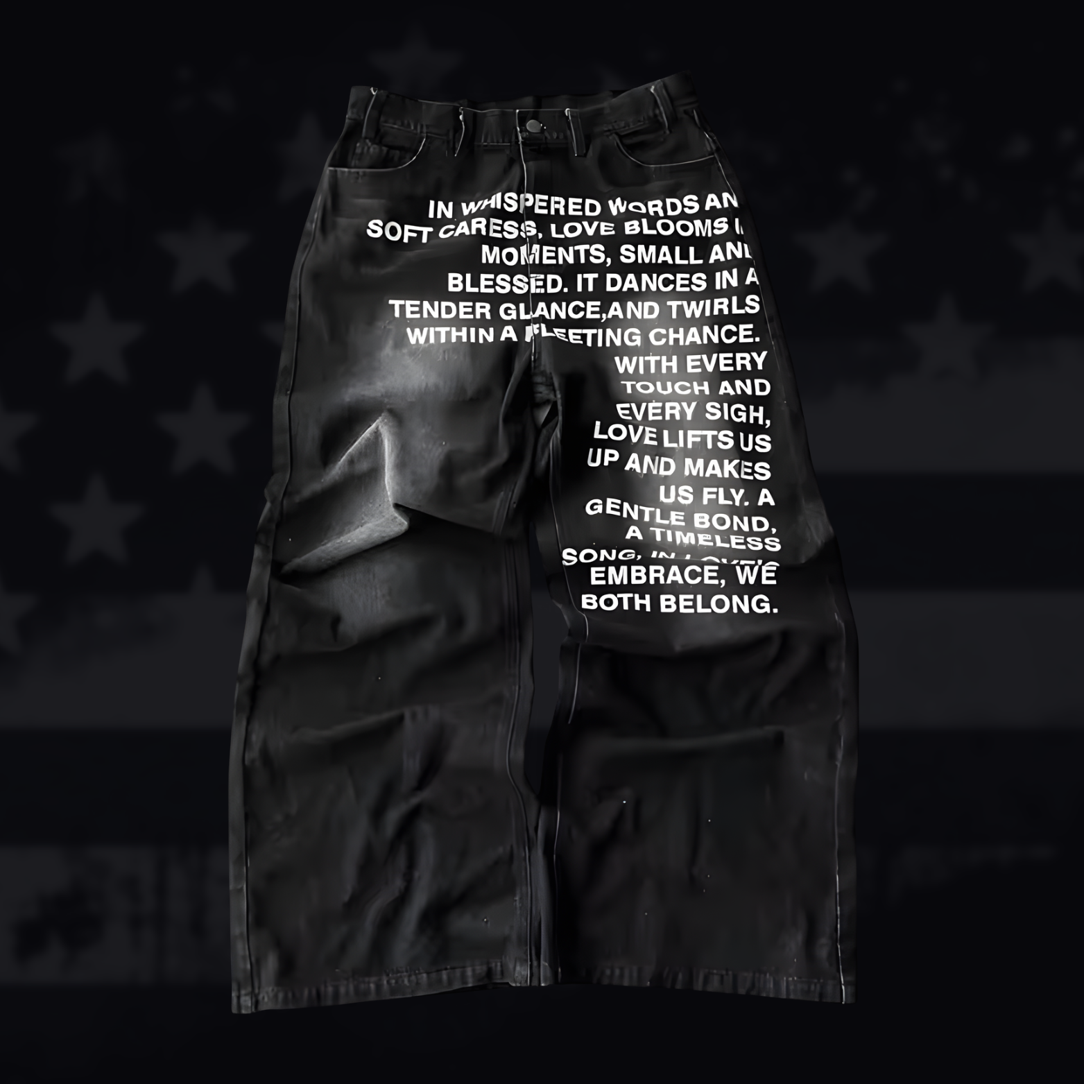 "WORDS" JEANS