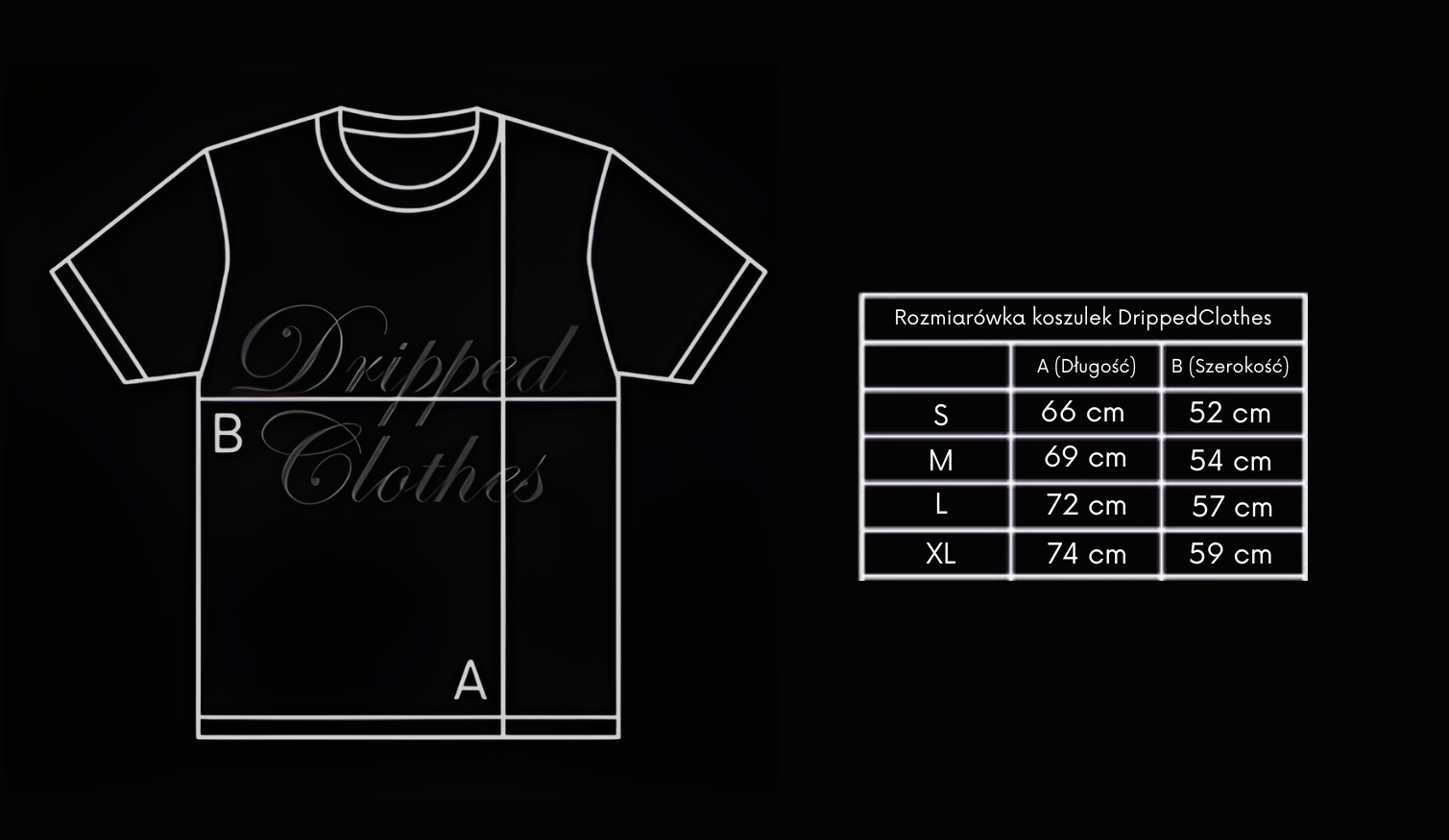 "DRIPPEDCLOTHES" TEE